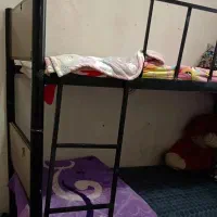 تخت دو طبقه فلزی|تخت و سرویس خواب|شیراز, شهرک مهدی‌آباد|دیوار