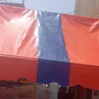 چادر سایبان مغازه نو در حد صفر