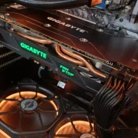 RX 580 gigabyte|قطعات و لوازم جانبی رایانه|آبادان, |دیوار