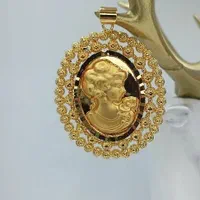 شمایل مریمی طرح طلا با آبکاری طلای اصلی مشابه اصلی