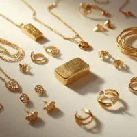 یه عدد گوشواره حلقه ای طلا گم شده