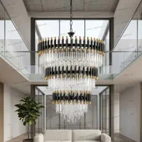 لوستر وویدی مدرن طبقاتی دوبلکسی روناک سه طبقه