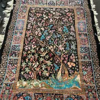 فرش تمام ابریشم ذرع چارک