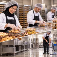 استخدام فوری خانم و آقا  کارگاه شیرینی‌پزی
