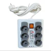 محافظ برق ۶ خانه امگا P6000|قطعات و لوازم جانبی رایانه|یزد, |دیوار