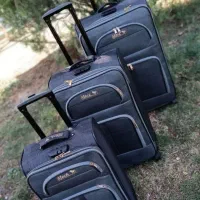 حراج چمدان ۴چرخ برزنتی ۳چرخ و۲چرخ ژله ای
