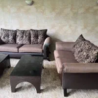 مبلچرمی راحتی ۷نفره|مبلمان خانگی و میز عسلی|محمودآباد, |دیوار
