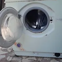 ماشین لباسشویی 5 کیلویی  هایر کاملا سالم