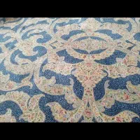 فرش ۱۰۰۰ شانه هایبالک طرح سلطنتی سبزابی تراکم ۳۰۰|فرش|قم, شاه سید علی|دیوار
