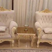 مبل استیل ۷ نفره|مبلمان خانگی و میز عسلی|تهران, اختیاریه|دیوار