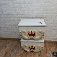 میز ارایش و تخت بزرگ سلطنتی|تخت و سرویس خواب|کوچصفهان, |دیوار