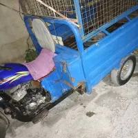 بار بری جابه جایی وسایل با موتور سه چرخ