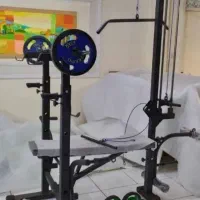 دستگاه بدنسازی تاشو  فدراسیونی وزنه دمبل هالتر|تجهیزات ورزشی|تهران, استاد معین|دیوار