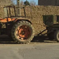 تراکتوربیل دار.تریلی کمپرس