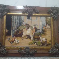 تابلوی زیبا به رنگ قهوه ای