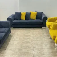مبل در حد نو با پارچه ترک