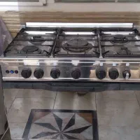 گازفردار ۵ شعله استیل ۲ دستگاه