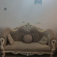 مبل سلطنتی وبا جلو مبلی|مبلمان خانگی و میز عسلی|پاکدشت, |دیوار