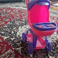 کالسکه اسباب بازی دخترانه درحدنو
