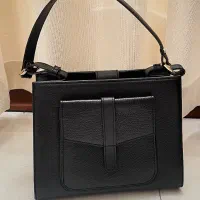 کیف چرم مشکی