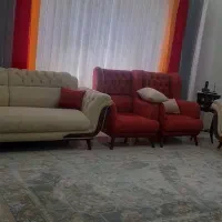 پرده ورتیکال مجلسی چندلایه شیک و سالم در حد نو