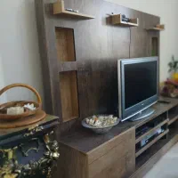 میز تی وی دراور اینه قدی میز میز عسلی، سه تکه...|بوفه، ویترین، کنسول|مهاجران, |دیوار