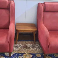 ۲عدد مبل تکی شرکتی|مبلمان خانگی و میز عسلی|قم, انصار‌الحسین|دیوار