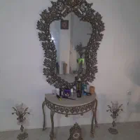 اینه و شمعدان ساعت