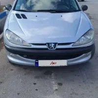 پژو 206تیپ 2 بدون رنگ وکم کار
