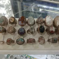 انواع انگشتر نقره  نو گرمی 600و650