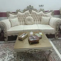 مبل استیل چوب گرجستان|مبلمان خانگی و میز عسلی|قم, کلهری|دیوار