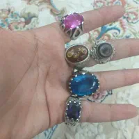 انگشتر  جواهرات به وزن ۹۸ گرم