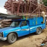 ضایعات لوله گازی پکیچ نبشی قوطی ۲ در۲ و خرپا نرده