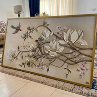 سفارش تابلو دکوراتیو نقاشی شده و برجسته .|تابلو، نقاشی، عکس|مشهد, الهیه|دیوار