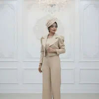 لباس مجلسی کت اورال سه تیکه