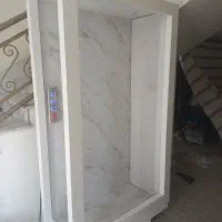 بالابر هیدرولیک وسط پله بدون واسطه با ضمانت|خدمات پیشه و مهارت|رشت, گلسار|دیوار