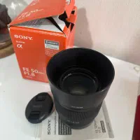 لنز سونی ۵۰ ۱.۸ در حد نو