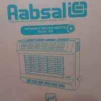 بخاری آبسان شعله آبی دیواری نو