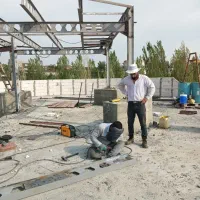 جوشکاری نبش کشی ساختمان/والپست/اسکلت/شیروانی