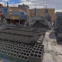 بلوک دیواری ته بسته|مصالح و تجهیزات ساختمان|یزد, |دیوار