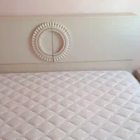 تخت‌خواب دونفره سایز 200 در 160+ جک فلزی+ تشک رویا