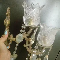 دیوارکوب برنجی 2شعله