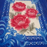 دوعددپتو گلبافت جنس نرم وضخیم درحدنو|رختخواب، بالش، پتو|شیراز, کوشک میدان|دیوار