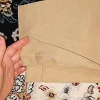 شلوار مدل راسته نخودی رنگ|لباس|نسیم‌شهر, |دیوار