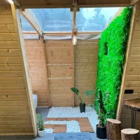 اجاره روزانه کلبه تیکا با جکوزی|اجارهٔ کوتاهمدت آپارتمان و سوئیت|بندر انزلی, بشمن|دیوار