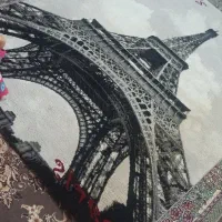 قالیچه برج ایفل بسیارزیباوقشنگ|فرش|مشهد, شهرک شهید باهنر|دیوار