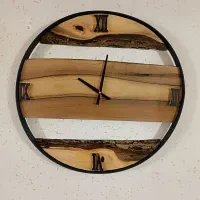 ساعت دیواری طرح روستیک