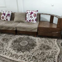 مبل ال به همراه میز وسط