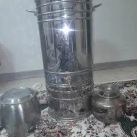 سماور بزرگ ویترین سماوری
