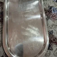 سه عدد دیس برنج بزرگ و یک عدد سینی سماور|ظروف سرو و پذیرایی|صباشهر, |دیوار